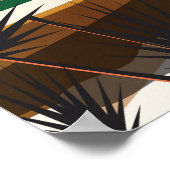 San Marino Beach Reiseplakat Poster (Ecke)