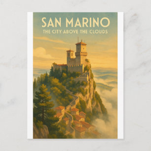 San Marino – Die Stadt über den Wolken Postkarte