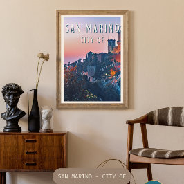 San Marino: Die versteckte Perle Italiens Poster