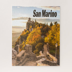 San Marino Europa Drei Türme Puzzle