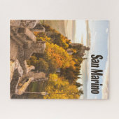 San Marino Europa Drei Türme Puzzle (Horizontal)