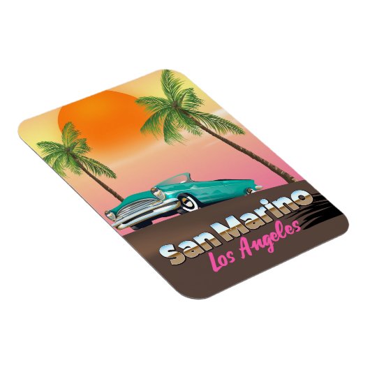 San Marino Los Angeles Magnet (Rechte Seite)