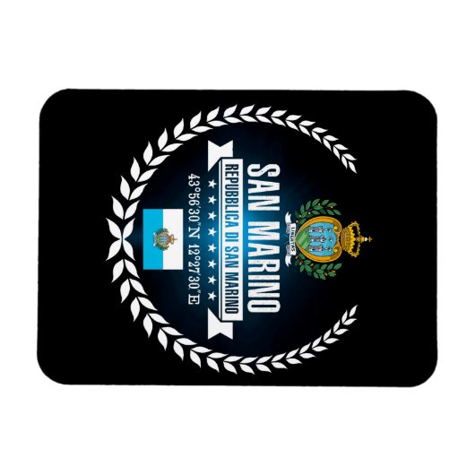 San Marino Magnet (Horizontal)
