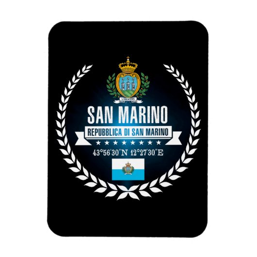 San Marino Magnet (Vertikal)