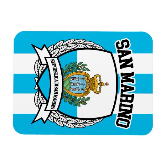 San Marino Magnet (Horizontal)