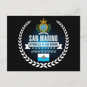 San Marino Postkarte