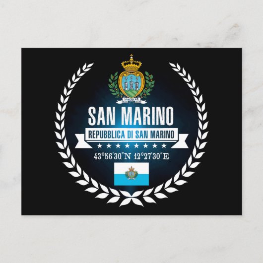 San Marino Postkarte (Vorderseite)