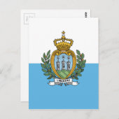 SAN MARINO POSTKARTE (Vorne/Hinten)