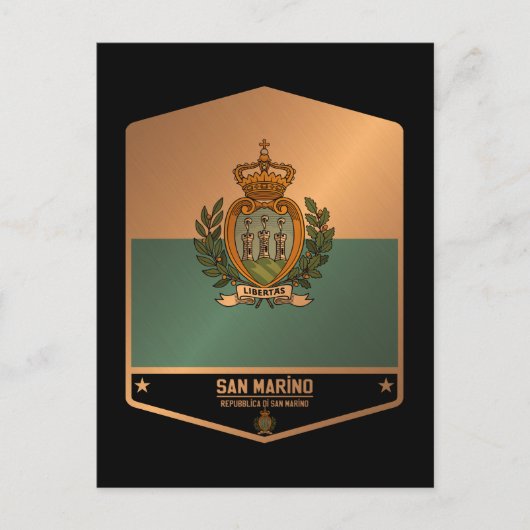 San Marino Postkarte (Vorderseite)