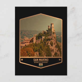 San Marino Postkarte