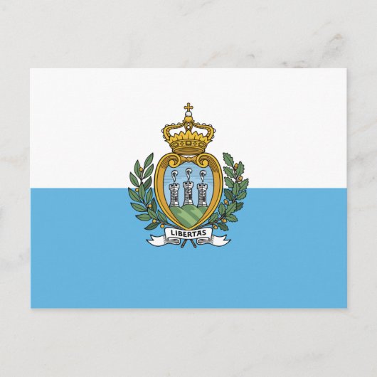 San Marino Postkarte (Vorderseite)