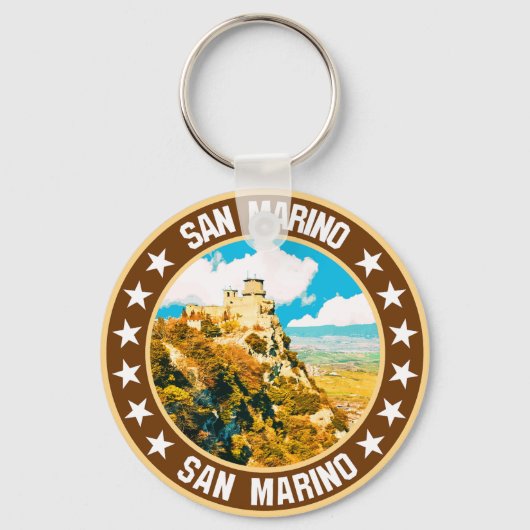 San Marino Schlüsselanhänger (Vorderseite)