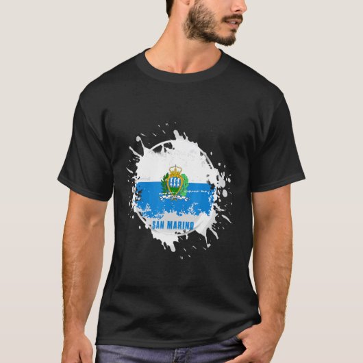 San Marino Splash T-Shirt (Vorderseite)
