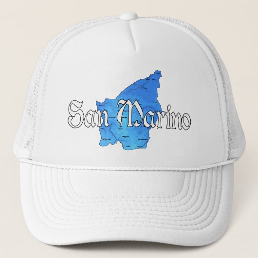 San Marino Truckerkappe (Vorderseite)