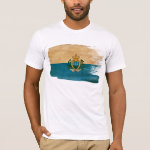 San- Marinoflaggen-T - Shirt