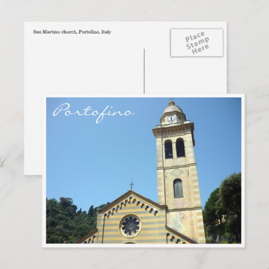 San Martino Postkarte (Vorne/Hinten)