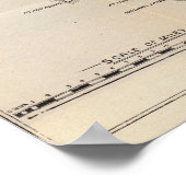 San Mateo, Santa Cruz, Santa Clara, Alameda Poster (Ecke)