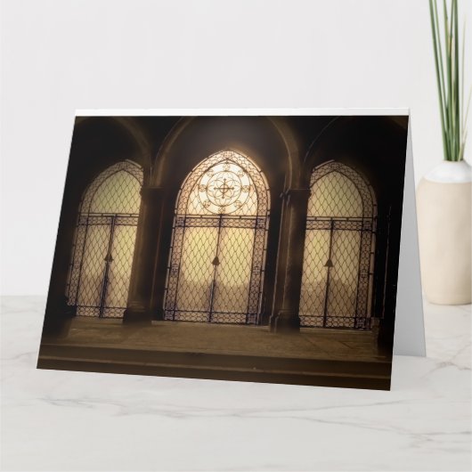 SAN MICHELE Jumbo Grußkarte Karte (Vorderseite)