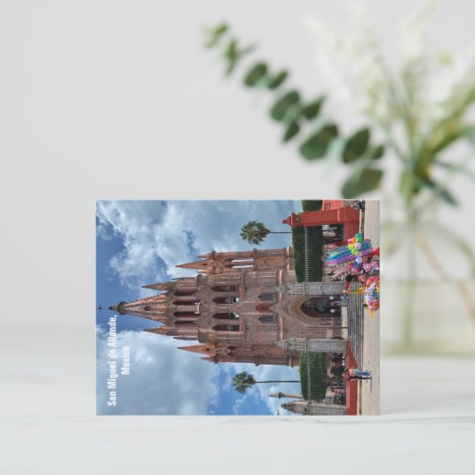 San Migel de Allende Postkarte (Stehend Vorderseite)