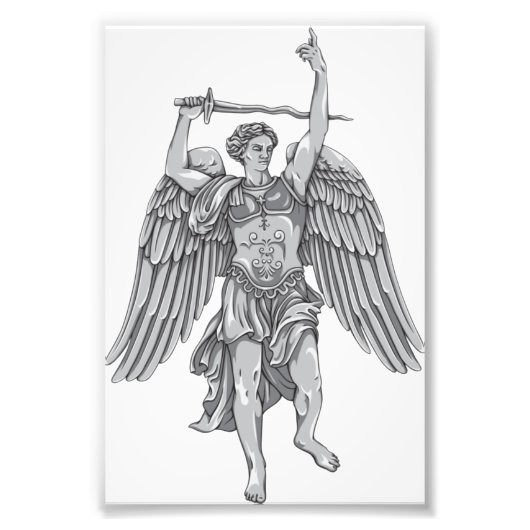 San Miguel Arcangel, San Miguel Arkengel Fotodruck (Vorne)