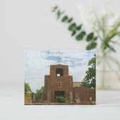 San Miguel Chapel Postkarte (Stehend Vorderseite)