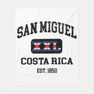San Miguel, Costa Rica - XXL Athletic Fleecedecke