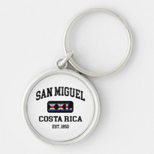 San Miguel, Costa Rica - XXL Athletic Schlüsselanhänger