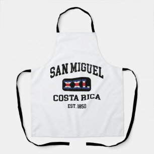 San Miguel, Costa Rica - XXL Athletic Schürze