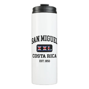 San Miguel, Costa Rica - XXL Athletic Thermosbecher