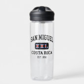 San Miguel, Costa Rica - XXL Athletic Trinkflasche (Vorderseite)