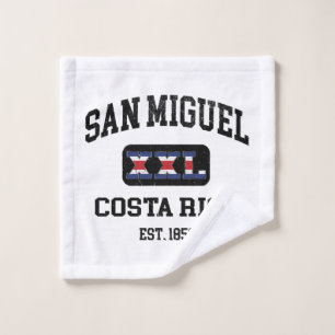 San Miguel, Costa Rica - XXL Athletic Waschlappen