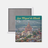 San Miguel de Allende 1 Magnet (Vorderseite/Rückseite)