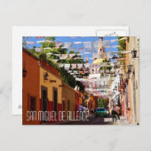 San Miguel de Allende Mexico Postcard Postkarte (Vorne/Hinten)