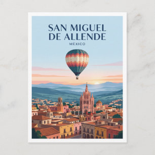 San Miguel de Allende Mexico Reise Souvenir Postkarte