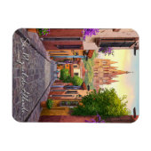 San Miguel de Allende Mexico Reisen Wasserfarbe Magnet (Horizontal)
