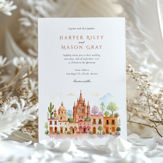 San Miguel de Allende Mexiko Einladung