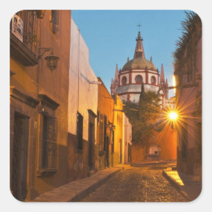 San Miguel de Allende, Mexiko. Kredit als:Nancy Quadratischer Aufkleber