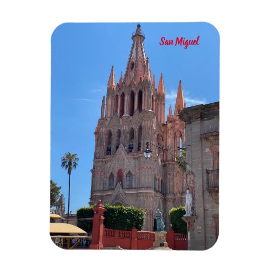 San Miguel de Allende Mexiko Magnet (Vertikal)
