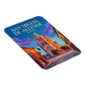 San Miguel de Allende Mexiko Magnet (Rechte Seite)