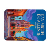 San Miguel de Allende Mexiko Magnet (Horizontal)