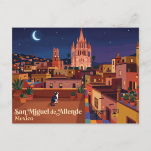 San Miguel de Allende Mexiko Postkarte