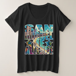 San Miguel de Allende Tropical Beach Vacation Große Größe T-Shirt