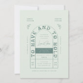 San Miguel Einladung zur Hochzeit (Vorderseite)