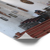 San Miguel Mission Altar, Santa Fe Poster (Ecke)