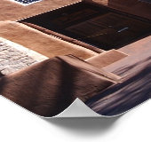 SAN MIGUEL MISSION, SANTA FE NEW MEXICO POSTER (Ecke)