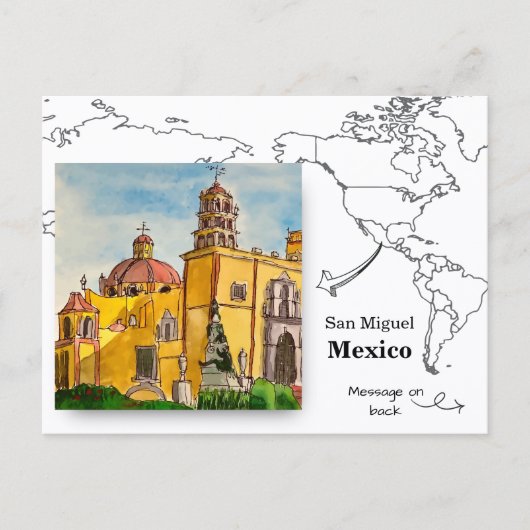 San Miguel Postkarte (Vorderseite)