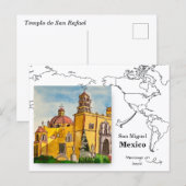 San Miguel Postkarte (Vorne/Hinten)