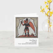 San Miguel Santo Karte (Gelbe Blume)