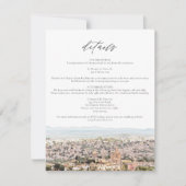 San Miguel Skyline Mexiko Details Karte (Vorderseite)