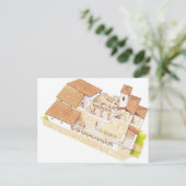 San Millan de la Cogolla. Suso Kloster. La Postkarte (Stehend Vorderseite)